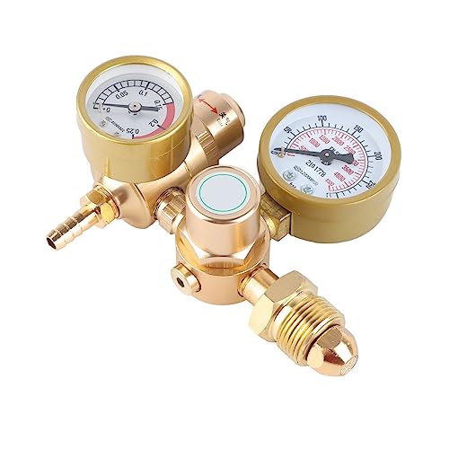 Régulateur de soudage haute pression laiton massif argon Co2 durable