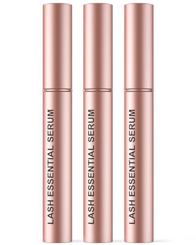 Feyano Suero natural para pestañas para pestañas y cejas más largas y gruesas, suero Boost Lash Serum vegano y libre de crueldad, extracto de hoja de centella asiática (15 ml, rosa)