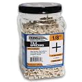 Daddy Long Leg 1/8" Tile Spacers - 1000 Pieces - Reusable Jar
