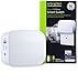 GE Enbrighten Z-Wave Plus Smart Switch 1-Outlet Plug-In, Works with Alexa, Google Assistant, Repeater/Range Extender, for Lamps & Small Appliances, ZWave Hub Required, 28169