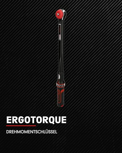 KS Tools Ratschen Drehmomentschlüssel 1/4 Zoll Drehknopf ERGOTORQUEprecision 516.1412 I 5-25 Nm I...