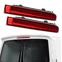 Gotrain T5 T6 Transporter Dritte Bremslicht LED links & rechts High Level Bremslicht Ersatz, rote Linse kompatibel mit VW T5 2003-2015, T6 2015-2024