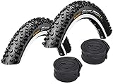 reifen conti eco contact 6 Profil im Endless Edge Design Set: 2 x Continental Explorer Reifen 24x1.75/47-507 + 2 Conti Schläuche Autoventil