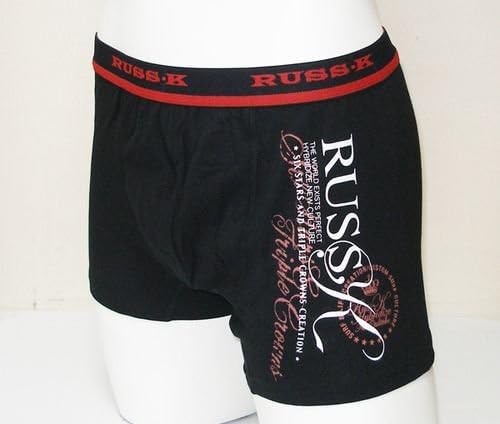 Amazon Russ K ラスケ Newsモデル メンズトランクス ボクサー 全9種類 L 84 94 9 ボクサー 通販
