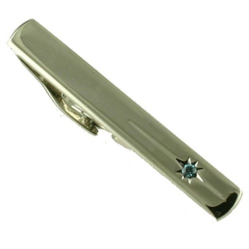 Clip de corbata skinny rojo rubí 44mm el regalo ideal para hombre