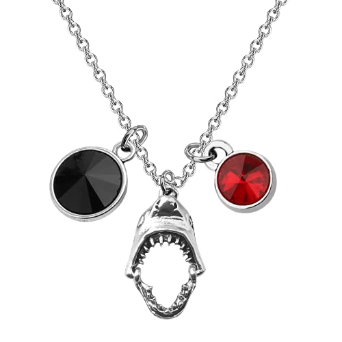 MAOFAED Anime Lover Gift Manga Gift Anime Manga Merchandise Shark Necklace
