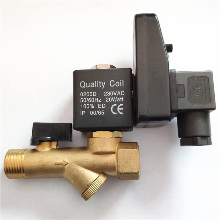 1pcs 0200D 20W drain valve Air compressor Air dryer Air receiver Electronic drain valve Timing drain valve One piece