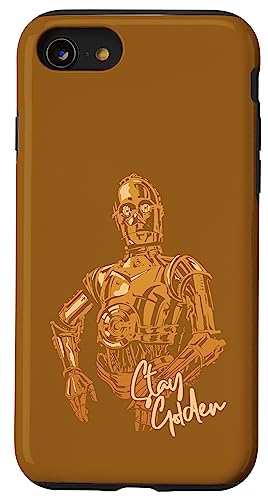 Coque de protection iPhone 8 Star Wars C-3PO finition graphique premium
