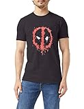 Marvel Deadpool Splat Face Sudadera, Negro (Black Blk), XX-Large para Hombre