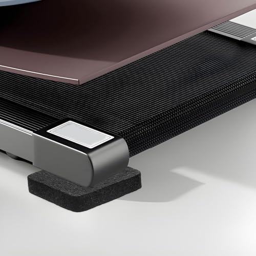 6pcs Treadmill Shock Absorbing Mat Rubber Vibration Isolation Pads Thickened Soundproof Floor Protector for Home Gym Workout Equipment miniatura 5