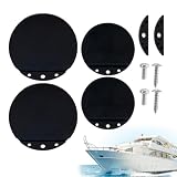 Generico Flap per ombrinali da imbarcazioni,Kit di Ricambio Autosvuotante da 4 Pezzi | Kit Ombrinali Barche Autosvuotanti | per Barca Yacht Canoa Kayak Gommone