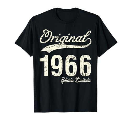 Original 1966 Edición Limitada Cumpleaños 60 Años 1966 Camiseta