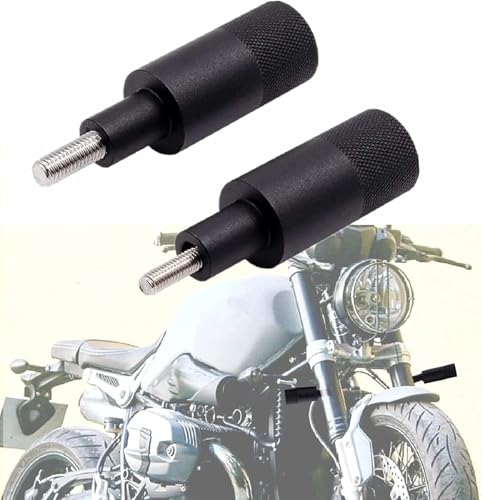 Soporte de montaje para focos antiniebla de motocicleta Ourbest horquilla M6 M8 negro 7