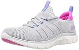 Skechers Damen Flex Appeal 4.0-Victory Lap Sneaker, Gypk = grau-rosa, 39 EU