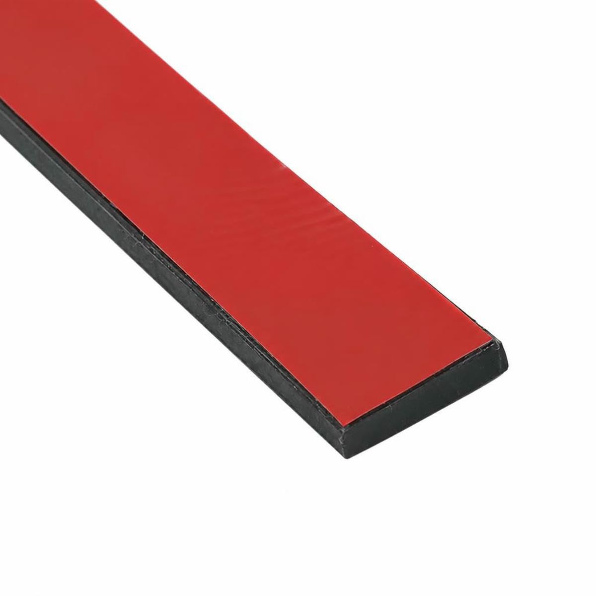 Jmgdj 5X25mm 50Cm Silicone Rubber Anti-Collision Strip Black Self Adhesive High Temperature Resistant Durable Furniture Anti-Skid Gasket-50