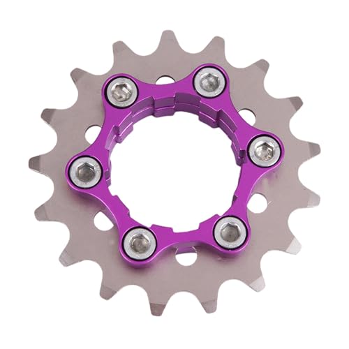 Fulenyi Fahrrad-Ersatzteil, Single-Speed-Fahrrad-Freilauf | Robustes, hochfestes Fahrradschwungrad,Reibungslose Rotation, hochpräzise Ersatz-Zubehörkassetten und Freiläufe für den Radsport