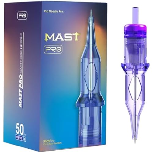 Mast Tattoo Pro Tattoo Cartridge Needles 50pcs Assorted Tattoo Needles