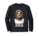 Zeus Altgriechische Mythologie Gott Büste Statue Figur Langarmshirt