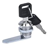 Profundidad: 20MM SODIAL(R) Bloqueo de Buzon Cerradura de los muebles Bloqueo de Gabinete 22x20mm con 2 llaves NUEVO