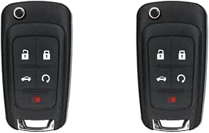 Eye4Techs Replacement Flip Key Fob For GMC Terrain 2016 - Compatible With FCC OHT01060512 & Part Numbers 13504199, 13574863 - View #8