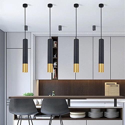 Lámpara moderna LED minimalista de aluminio anodizado con suspensión ajustable 4