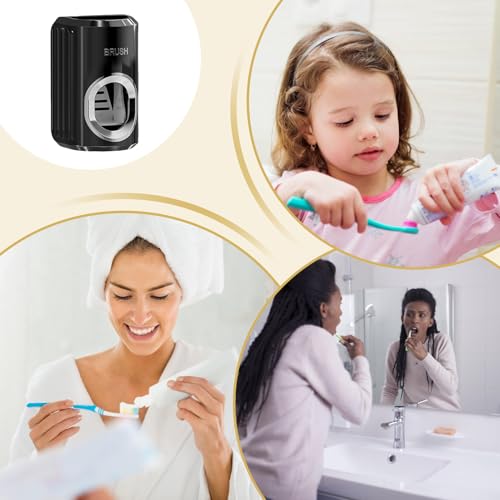 Dispensador de pasta de dientes automático de pared para el baño de casa 7