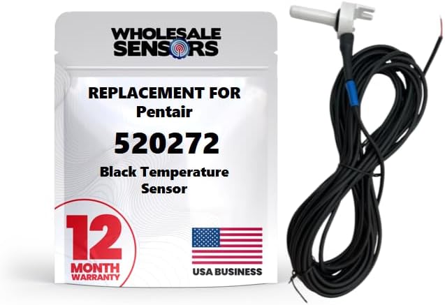 Amazon.com: Pentair 520272 Replacement Temperature Sensor, 20-Feet ...