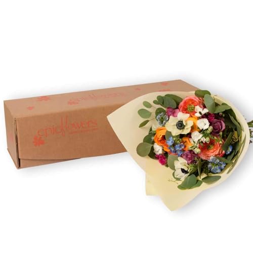 Epicflowers, The Sweetheart Bouquet, Fresh Flower Bouquet, Mix of premium flowers, 27 stems, Gift Fresh Flowers for Birthday, Anniversary,Sympathy, Congratulations, Thank You, Just Because.
