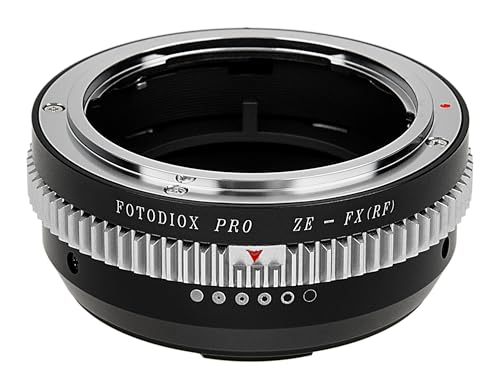 Adaptador de lente Mamiya ZE a Fujifilm X montura para cámaras sin espejo