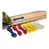 TrainLab.com DogBone Wooden Train Track Connectors, Adapters Compatible with Thomas and Friends, Brio, and All Wooden Railway Systems (8-Pack Fun Set for Kids and Adults)