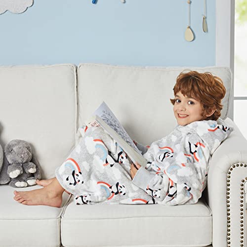 Joywoo Wearable Blanket Hoodie For Kids, Oversized Hoodie Sweatshirt Blanket, Gift, Cozy And Fuzzy Sherpa Hoodie Blanket With Zipper And Giant Pocket #TOP7