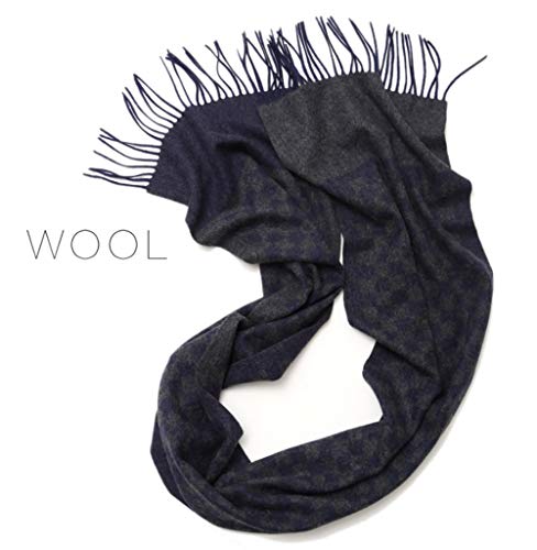 Écharpe jacquard contre le froid grande section unisexe - 2
