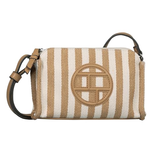 TOM TAILOR Romy Damen Umhängetasche Crossbody Bag Klein Braun
