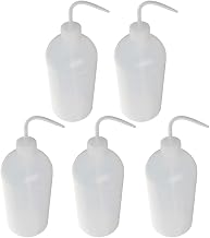 Othmro 5pcs 1000ml/33.82oz Safety Squeeze Washing Plastic Bottle,Plants Watering Tools,Squeeze Squirt Irrigation Bottle for Medical Lab,Irrigation Squeeze Sprinkling Cans Wash Plant Bottle