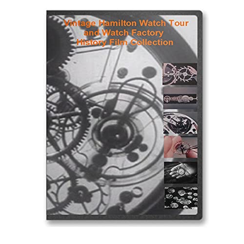 Hamilton Watch Tour and Watch Factory History Film Collection DVD - See Vintage Wrist Watches and Pocket Winder Watches Being Made