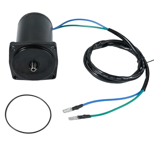 Tilt Trim Motor for Johnson Evinrude 40 48 50 HP 1989-1992, Replaces OMC 433226 0433226, ARCO 6243, Sierra 18-6285, 2-Wire 4-Bolt