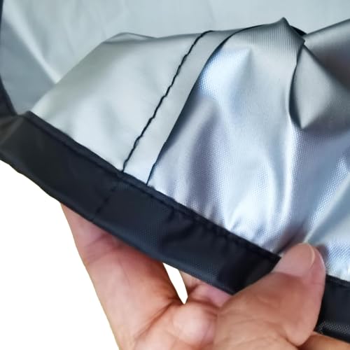 AniWorld Mikroskop Staubabdeckung Fit Standardmikroskope, 35 cm L x 20 cm W x 40 cm H mit Lensmeter Instrumente Zubehör, wasserdichte Jacke für Labor Büro Studenten Mikroskope