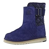 Sorel Newbie, Botas Mujer, Azul (Collegiate Navy/Fossil), 36 EU