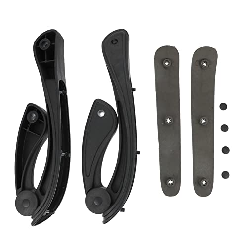 OHPHCALL Swivel Chair Armrest Replacement Ergonomic Handles for Office Chairs Comfortable Grip for Enhanced Independence and Support for All Users