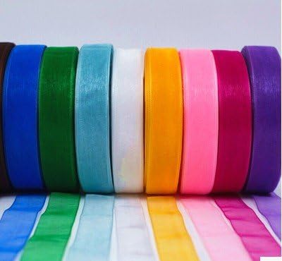 GADIA Satin Ribbons - 10 rolls of 10 colors (1/2"X10m each) 100mtr For Hair Styling Bows/ Ribbon For Gift Wrapping/ Ribbon For Decoration / Ribbon For School Project Decoration / Ribbon For Flower and Bow Making / Satin Ribbons For Craft / Ribbons For Decoration Birthday / Ribbons For Decoration Anniversary / Ribbons For Decoration Satin