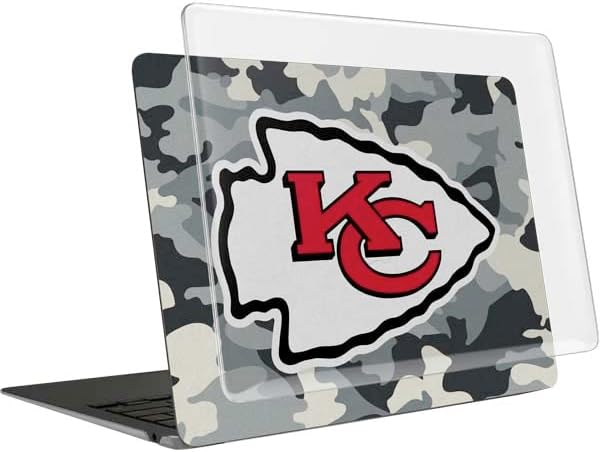 Skinit Case + Skin Compatible with MacBook Air 13in M1 (2021) - Officially Licensed NFL Kansas City Chiefs Camo Design