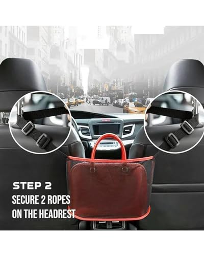Sac en filet extensible version avancée pour un rangement auto durable - 4