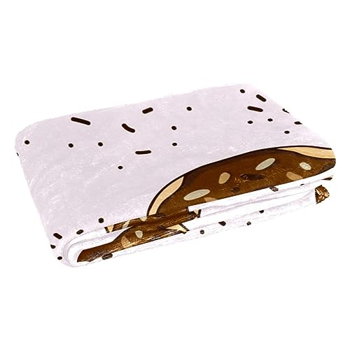 Couverture beignet de qualité supérieure, plaid lit chaud et doux - 3