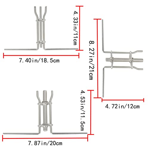 Image of labwork 3Piece Hydraulic Cylinder Piston Rod Seal u-Cup Installation Tool Kit