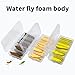YZZLZH 15lots Realistic Grasshopper Dry Fly Pattern Floating Foams Cylinders for Realistic Imitations Light Weight Floating Foams