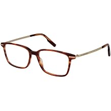 Eyeglasses Ermenegildo Zegna EZ 5246 052 Shiny Striped Brown, Pale Gold