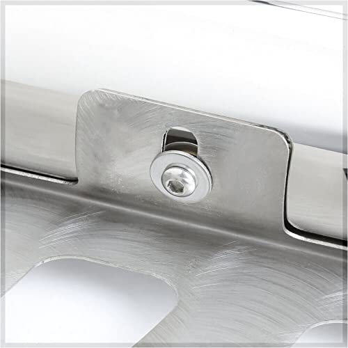 Front Bumper Bull Bar Brush Grille Guard Chrome 3" Stainless Steel Pnm13164 #TOP5