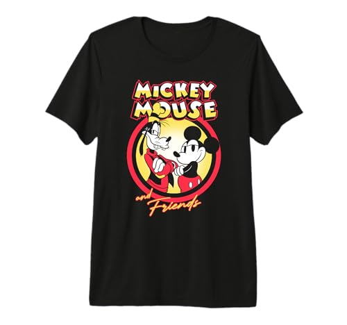 T-shirt Mickey Disney anti-déformation et doux fini les vêtements qui rétrécissent