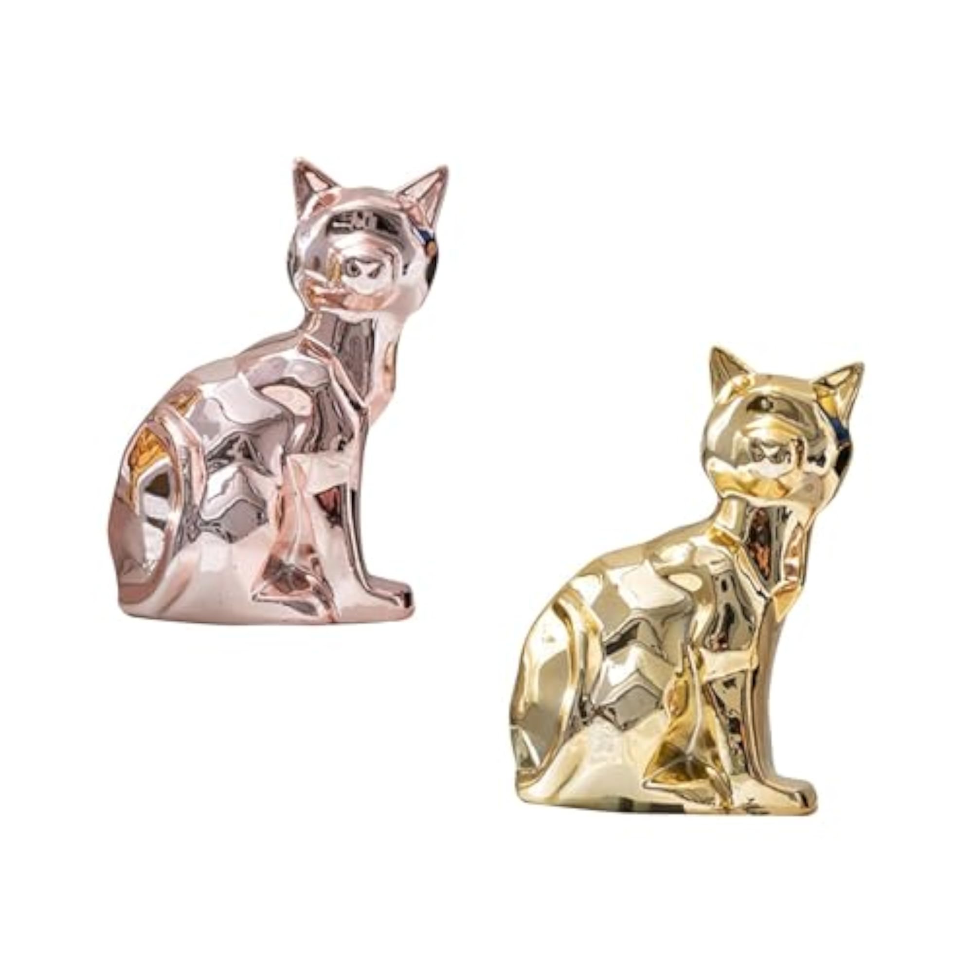 Minimalist Cat Statue for Desktop Decoration