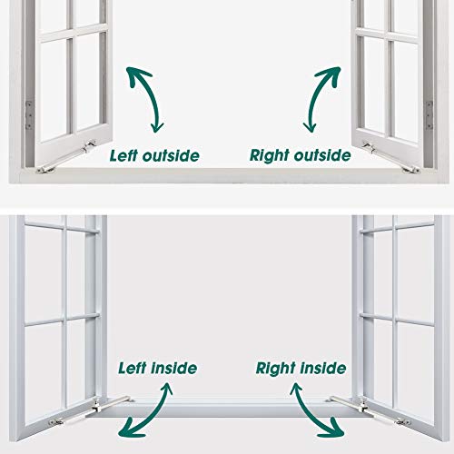 Marie 335Mm Casement Stay Window Latch Lock Stainless Steel Heavy Duty Casement Stay Adjuster, 2Pcs #TOP3